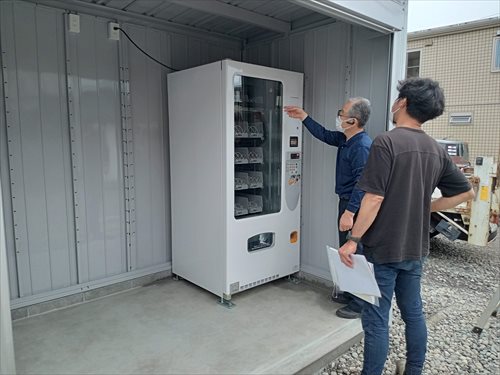 自販機設置なら、まかせて安心!秀中 静岡