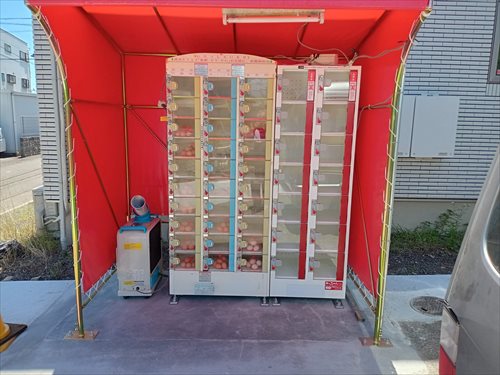 ラッピング自販機設置 まかせて安心!秀中 静岡